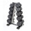 Cap Barbell A-Frame Dumbbell Rack Grey 3