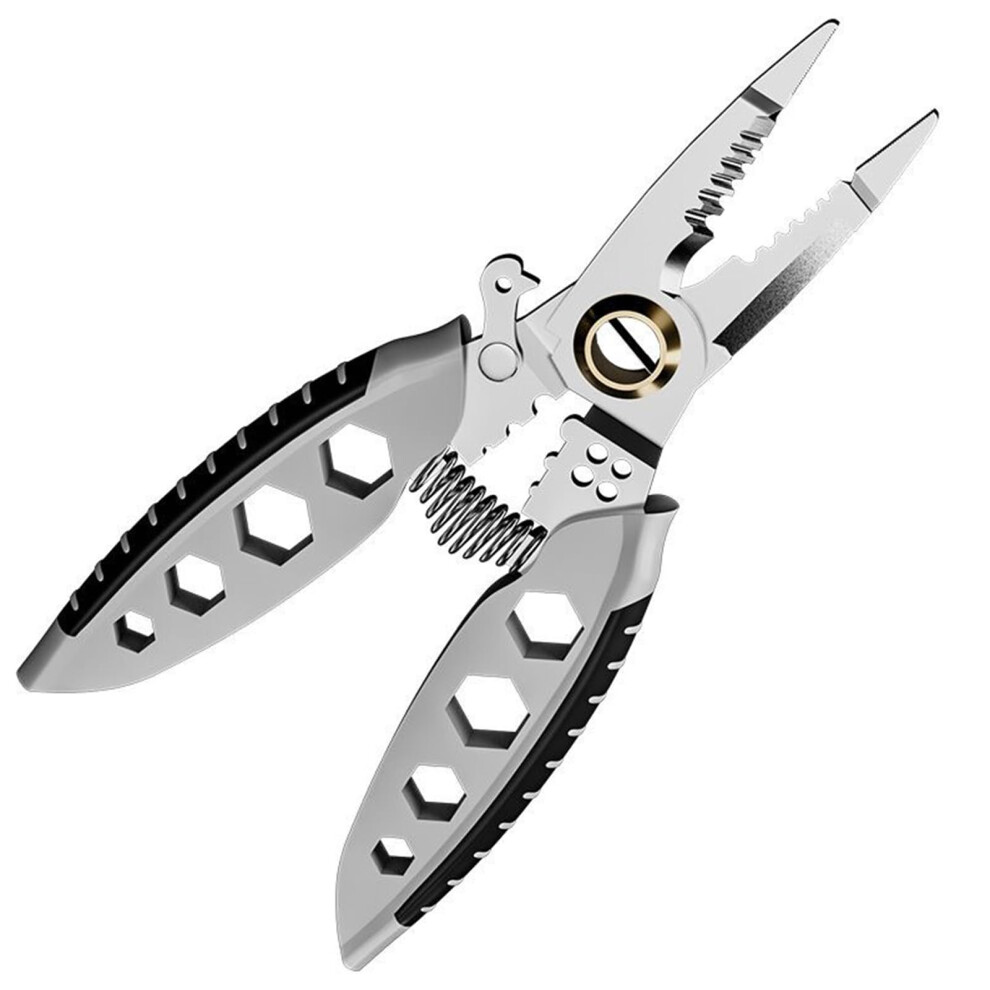 Multipurpose Wire Stripper 7-Inch Crimping And Stripping Tool For Electrical Wires Cutting Splitting For Electricians 9393856011728