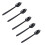 100pcs black in individual packages 1