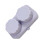 1pc Portable Lens Case Electric Cleaner Lens Container (Grey) 5