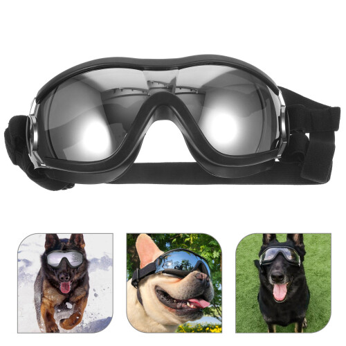 pet dog cat uv protective windproof sunglasses with adjustable strap 1