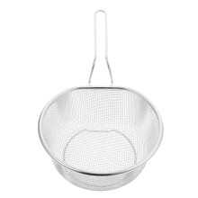 Noodellepel Zeeflepel RVS Pasta Noodlzeef Frituurmandje met Handvat