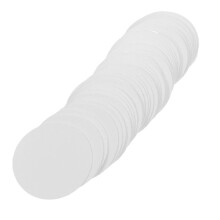 100 stuks witte dekselvoering 3 cm, vezelpapier voor vochtregulatie