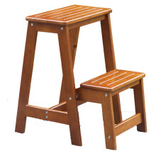 Outdoor Home Dual-Purpose Step Stool: 2-In-1 Indoor Ladder Chair, Shoe Bench, Ascending Stool