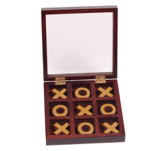 1set Premium Solid Wood Tic-tac-toe Board Game Giant Gold 14inch Outdoor/indoor Party Set Toy For Children/ Adults Perfect For Backyard Ent