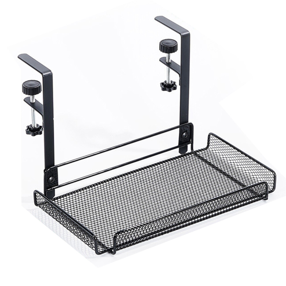 (B) Clamp-On Under Desk Cable Management Tray For Secure Cord Storage-image-OPC-PKS2FHR-NEW