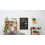 Chalkboard 70x50 cm with a wooden frame ECO 2