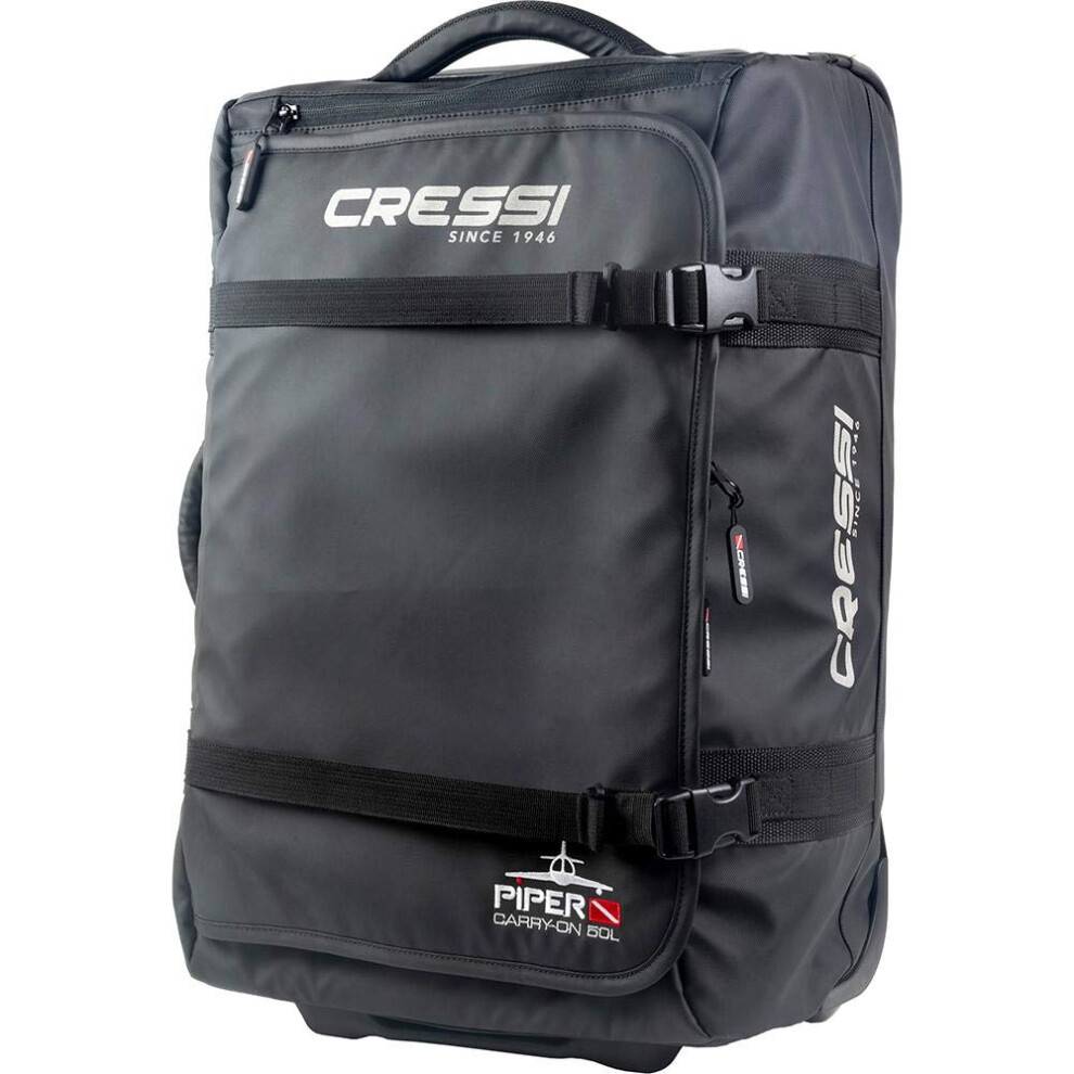 Cressi Piper Bag for Traveling  Strong and Safe with Multiple Handles and Wheels-image-OPC-PFKNZRW-NEW