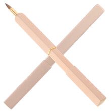 2 ausziehbarer lippenpinsel nylon metallhülle