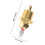 Aluminium Radiator Fan Sensor Voor Temperatuurregeling Goud 2