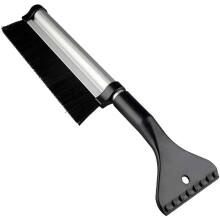 2 In 1 Multifunctional Adjustable Flexible Car Window Snow Removal Ice Shovel All Weather Snow Brush For Vehicle