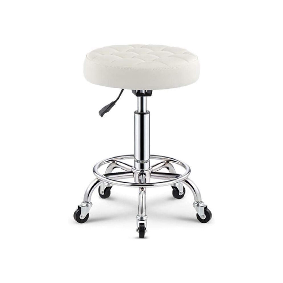 On Wheels Heavy Duty Rolling Chair Height Adjustable Hydraulic Swivel Chair For Shop Lab Tattoo Medical Style#1 Color-image-OPC-PKS2M7G-NEW