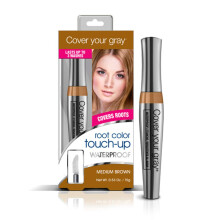 Bedek je grijze waterdichte borstel in haarkleur medium bruin 0,53 ounce