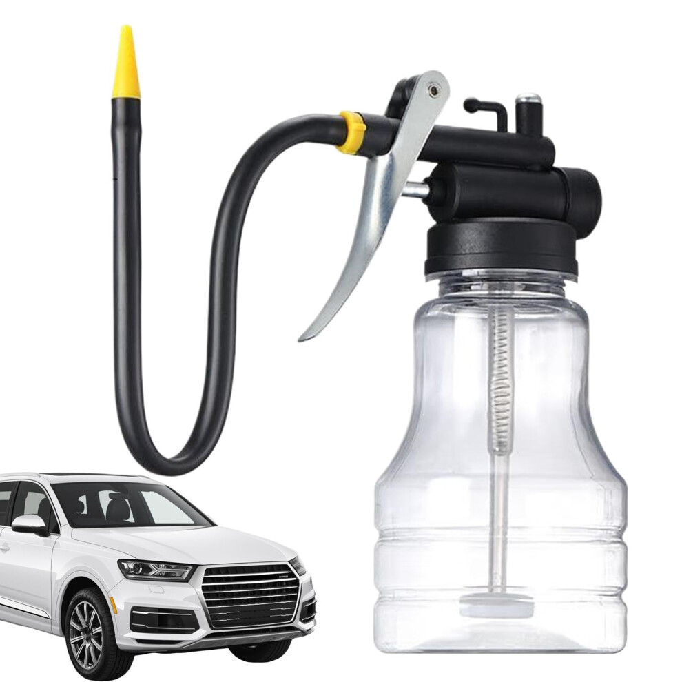 High Pressure Oiler Transparent 250Ml Manual Oiling Bottle For Bikes And Machines Lubrication Oil Spray Can 9084446119367