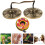 1 set vingercimbaalbel, percussieinstrument, religieuze cimbaalbel 10
