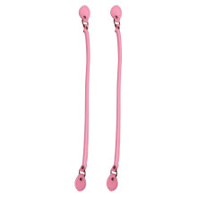 1Paar Roze Lederen Handvatten Voor Tas Vervanging En DIY Accessoire