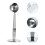 2Stk Tamper Löffel, Doppelseitig, Rostfrei, Silber 4