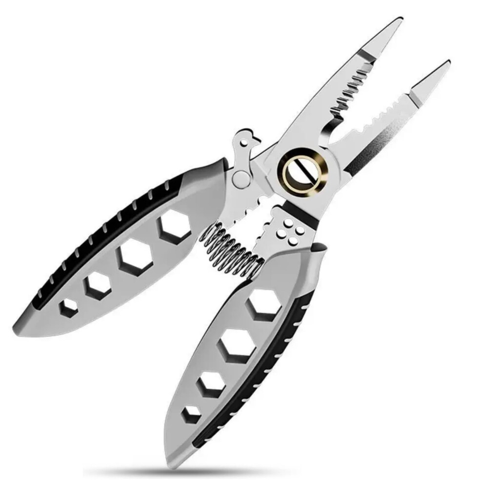 Wire Strippers 16-In-1 Cable Stripper With Hexagonal Wrench Function Wire Cutters Multipurpose Electricians Tools 7 Inch 9354506964450