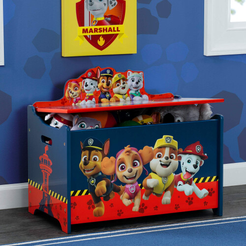 Delta Children Delta Children Deluxe Toy Box Patrol 1