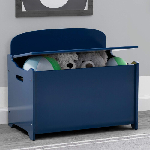 Delta Children Delta Children MySize Deluxe Toy Box Deep Blue 1
