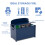 Delta Children Delta Children MySize Deluxe Toy Box Deep Blue 4
