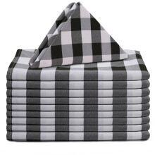 Vos couvercles de chaise - 20 pouces carres de tissus en tissu en polyester haut