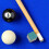 24 Pool-Queue- - , Billardkreide, Tischbillard-Zubehör 3