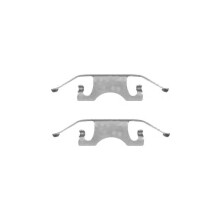 MBA1640 Rear Brake Pad Fitting Kit For Replacement Spare Braking Component