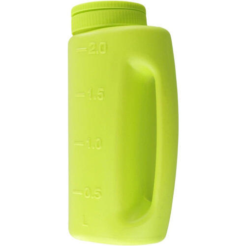 Manual Spreader Handheld For Ice Melt Or Fertilizer, Even Distribution, Blue 2