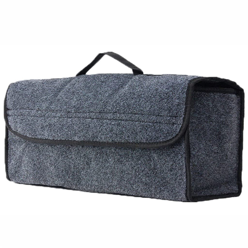 Trunk Storage Organizer Large Non-Slip Compartment Soft Felt Material For Cars 9393856013388
