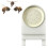 2pcs beehive entrance feeder with perforated lid plastic (white) 1