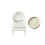 2pcs beehive entrance feeder with perforated lid plastic (white) 4