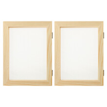 2-teiliges holz- für papierherstellung, -set diy-papierkunst