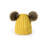 dubbele pompom kindermuts gebreid haakmuts winter ( ) 3