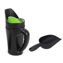 Seed Spreader Hand Held, Adjustable Lawn And Garden Seed Shaker For Grass Seed, Fertilizer, Salt