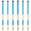 3Paren Blauwe Bamboe Drum Brushes Voor Duurzame Accessoires 4