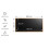 Black magnetic chalkboard 200x100 cm wooden frame 2