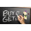 Black magnetic chalkboard 200x100 cm wooden frame 3