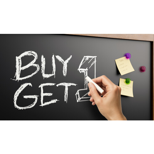 Black magnetic chalkboard 200x100 cm wooden frame 2