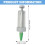Seed Planter Tool Upgrade Portable Handheld Multifunctional Small Seed Dispenser For Tiny Seeds 1Pcs 5