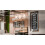 Black magnetic chalkboard 200x100 cm wooden frame 7