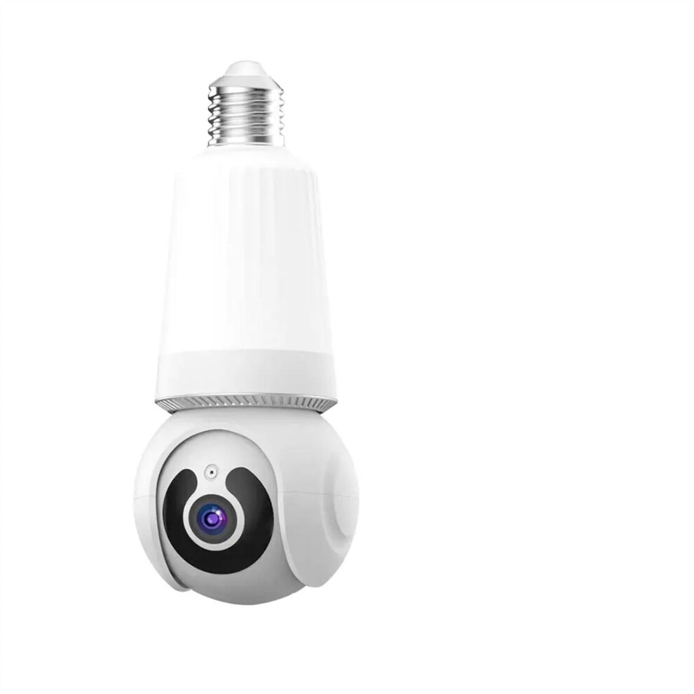 Home Security Cameras Indoor Bulb Ip Camera 3Mp Full Color Night Vision Auto Tracking E27 Holder No Card Wireless Cctv 9354506965426