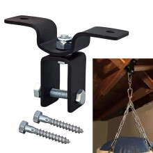 Heavy Bag Hanger Ceiling Mount Hook 360-Degree Rotation, Wood Beam Holder, Punching Bag and Sandbag Mount Bracket