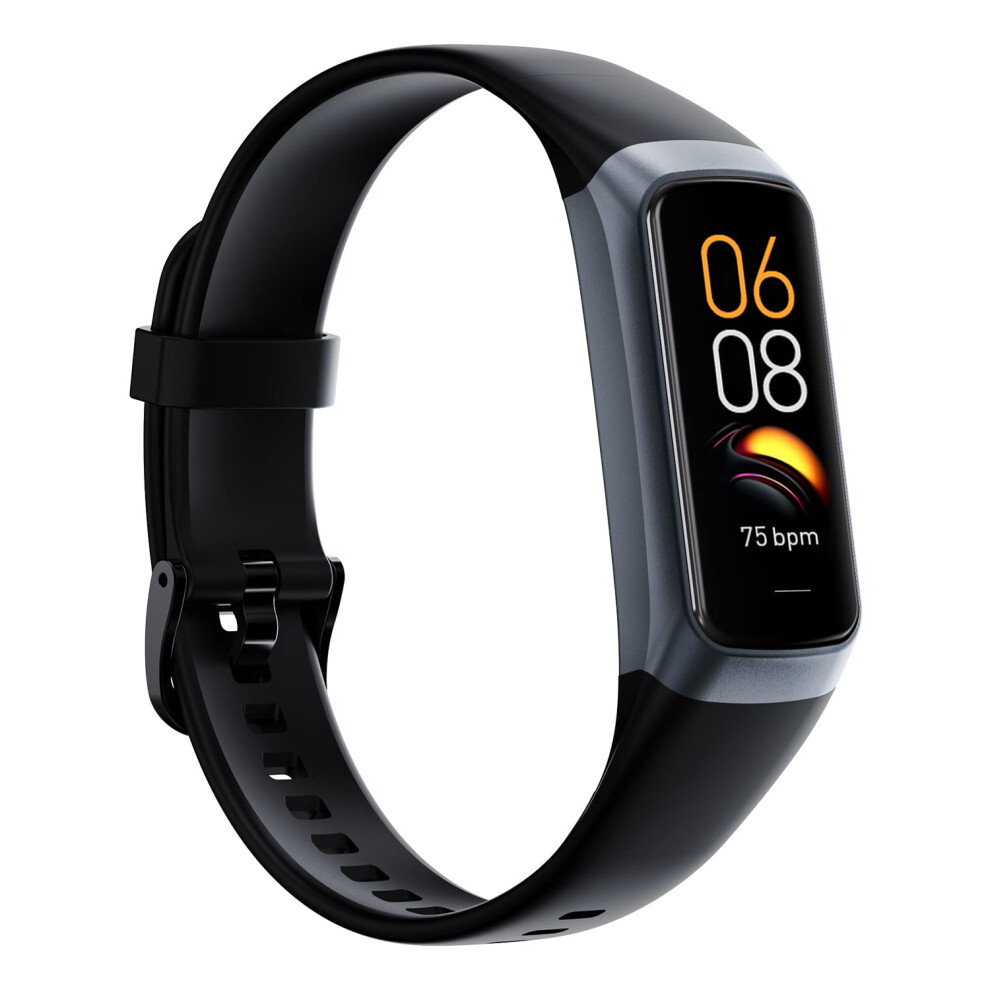 Fitness Tracker 2025 Smartwatch Blood Pressure Heart Rate Sleep Monitor Ip67 Waterproof Android Ios Black 9393856014095