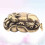 1 antiker Widder-Ochsen-Anhänger Messing mit Kupfergriff 7