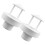 2pcs replacement humidifier splash guard for fish tank rockery 5