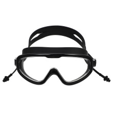 1 pair swimming goggles with earplugs, waterproof anti-fog eyewear