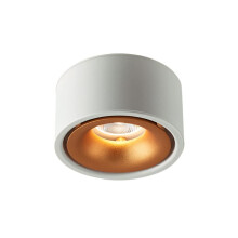 Aluminum 5W LED Nordic Surface Mounted Small Spotlights White And Gold Finish Hotel Living Room Lights Corridor Aisle