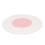 knitted cat sleeping mat with scratching pad, pink and white 1