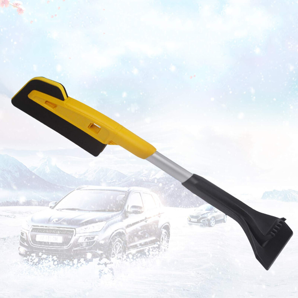 Car Snow Brush And Ice Scraper - 4-Layer Rubber Sponge, Snow Remover, Detachable Snow Shovel For Car Truck Suv Windshield 9393856014729